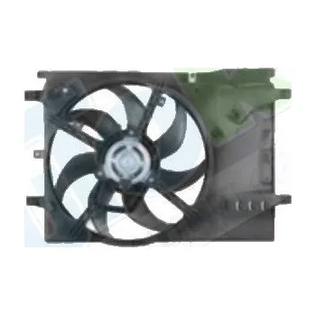 Ventilátor topení a klimatizace Ventilátor s krytem / úchytem - sahara FIAT Fiorino i Qubo od 2007 LP.0000.2576.71-257677 - DOPRAVA ZDARMA