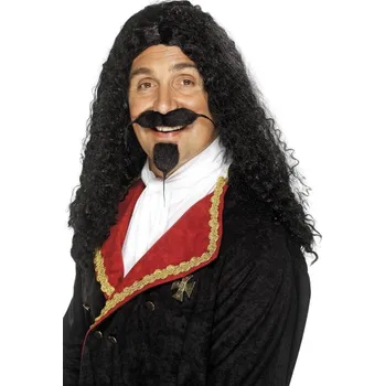 Karnevalová paruka Paruka Statečný Mušketýr