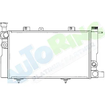 Chladič motoru Chladič vody PEUGEOT 205 (741) 1983-1998 LP.0000.1646.41-166863 - DOPRAVA ZDARMA