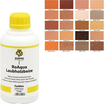 Mořidlo Rosner RoAqua Laubholzbeize mořidlo 10L (pro jehličnaté dřeviny) bar. odstín Laubholzbeize: maron na buku + dárek k objednávce nad 1000Kč