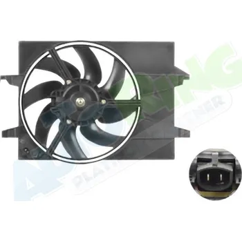 Ventilátor topení a klimatizace Ventilátor s krytem / úchytem - sahara FORD Fusion (JUS) 2002-08.05 LP.0000.2520.27-254171 - DOPRAVA ZDARMA