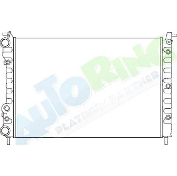 Chladič motoru Chladič vody FIAT Siena i Palio Weekend (178) 1997-2002 LP.0000.1626.75-162690 - DOPRAVA ZDARMA