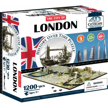 3D puzzle 4D Cityscape Londýn