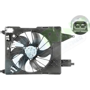 Ventilátor topení a klimatizace Ventilátor s krytem / úchytem - sahara RENAULT Scenic (JM0,1) 05.03-07.06 LP.0000.2515.77-254873 - DOPRAVA ZDARMA