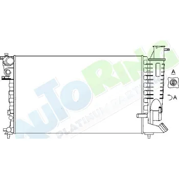 Chladič motoru Chladič vody CITROEN ZX (N2) i Kombi 1991-02.98 LP.0000.1618.60-183495 - DOPRAVA ZDARMA