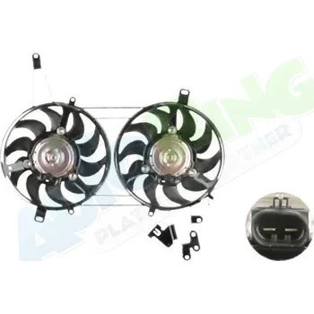 Ventilátor topení a klimatizace Ventilátor s krytem / úchytem - sahara FIAT Bravo i Brava (182) 1995-2002 LP.0000.2540.69-256203 - DOPRAVA ZDARMA