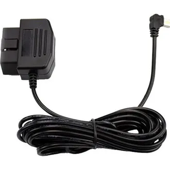 Kamera do auta Kabeláž pro napájení DVR kamery s OBD konektoru na microUSB dvrbkabobd1