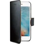 Celly Wally kožené pouzdro typu kniha pro iPhone 7 Plus / 8 plus , černé
