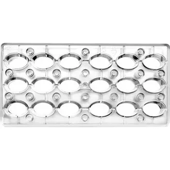 Jedlá dekorace na dort Ibili Oval Forma na čokoládu