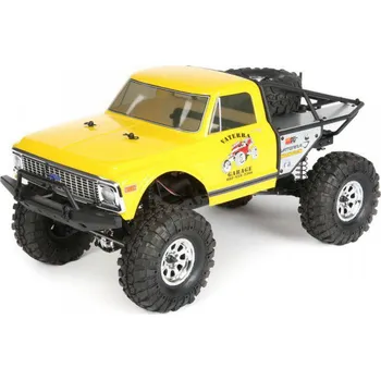 RC model auta Vaterra Chevrolet K10 Pickup 1972 Ascender 1:10 žlutá