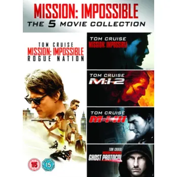 DVD film DVD Mission: Impossible 1.-5. díl (1996) 5 disků 