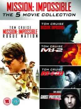 DVD film DVD Mission: Impossible 1.-5. díl (1996) 5 disků 