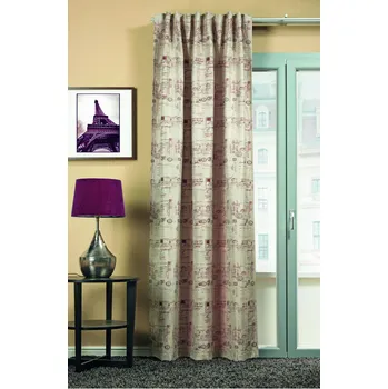 Závěs Neutex Caligua 8319-73 hotové závěsy s našitou řasící páskou 1 ks