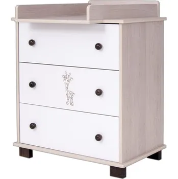 přebalovací pult a komoda DREWEX komoda Žirafa