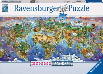 Puzzle Ravensburger Krásy světa 2000 dílků