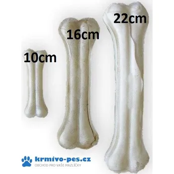 Pamlsek pro psa Kost buvolí bílá 16cm