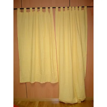 Sprchový závěs Závěs "yellow cotton" 110x160cm