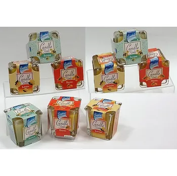 Svíčka Vonná svíčka ve skle 7,5cm/3b.