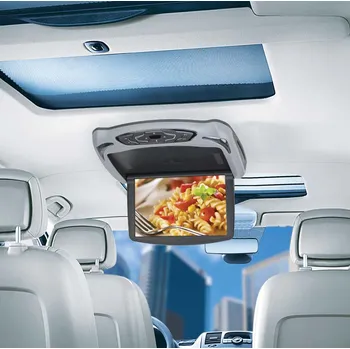 Monitor do auta Stualarm Stropní monitor 10" šedý s DVD/SD/USB