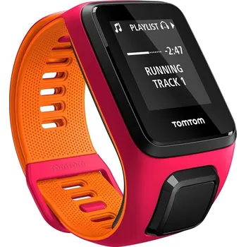 Sporttester Tomtom Runner 3 Cardio + Music růžový/oranžový