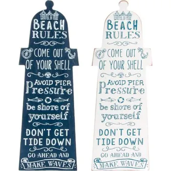 Závěsná dekorace "MAJÁK" dřevo 12x34/2b.