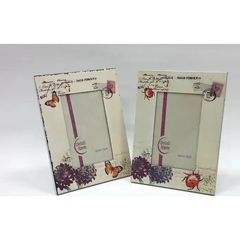 Rám na obraz Plechový fotorámeček "LETTER" 9x13/2dr.