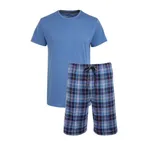 Jockey pyžamo 500001 modrý-kostka