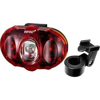 Sport Zadní světlo blikačka INFINI Vista I-406R 2 funkce 3 LED + baterie