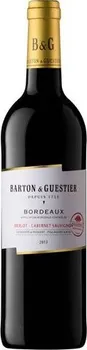 Víno Barton & Guestier Bordeaux AOC Rouge Passeport 0,75 l