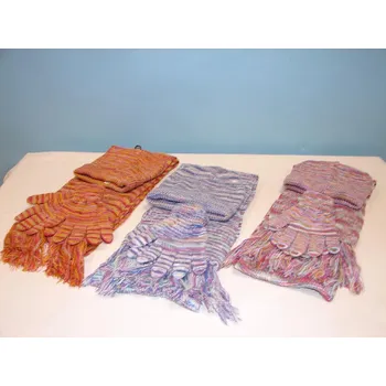 Šála Šála, rukavice a čepice "RAINBOW"/3dr.