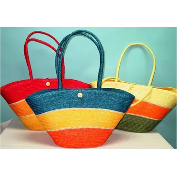 Nákupní taška Proutěná taška "3 strips" 60x20x35/3b.