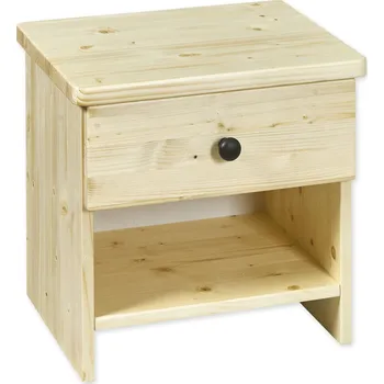 Noční stolek Noční stolek Pluto smrk jedna zásuvka