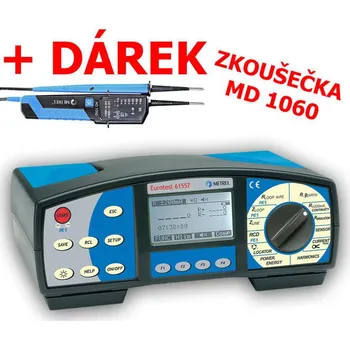 Revizní přístroj Recenze Metrel Eurotest 61557 St. set MI2086ST