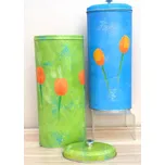 Plechová dóza ovál "TULIPÁNY" 12x27/2b.