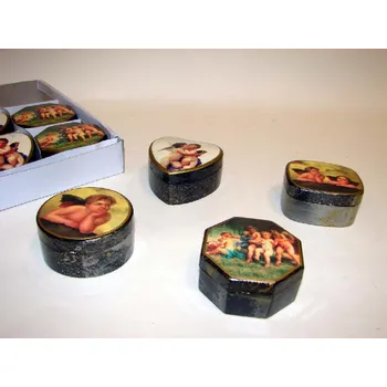 Dárková krabička PVC krabička "ANGELS" 7cm/4dr.