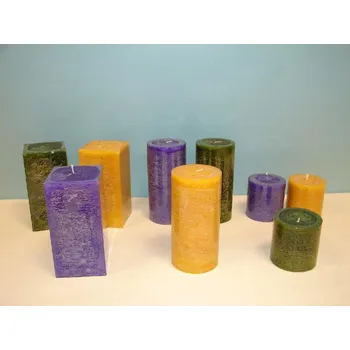 Svíčka Svíčka "earth" - válec 8x8 - 292gr./3b.