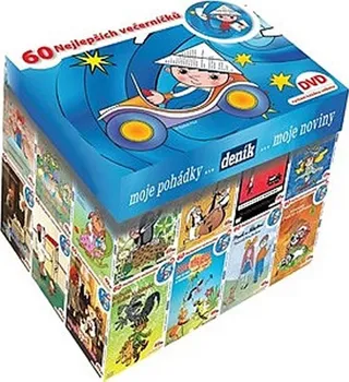 Sběratelská edice filmů DVD Večerníčkový BOX 63 disků