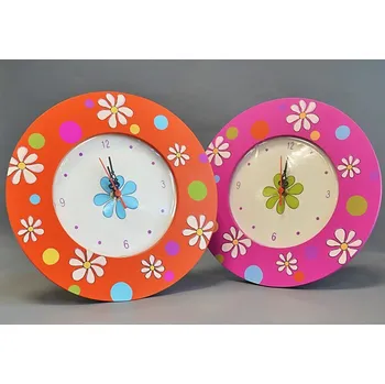 Hodiny Hodiny "daisy line" 25cm/2b.