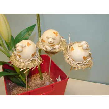 Zahradní dekorace Zápich do květináče "DOG" 26cm/3dr.