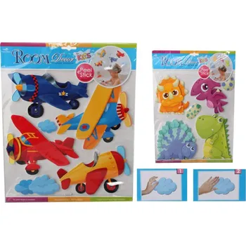 Samolepící dekorace Samolepky na zeď 3D "KIDS" 30x38/2dr.