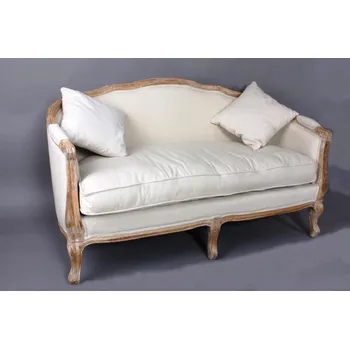 Pohovka Sofa "PROVENCE with WOOD" 145x73x90cm