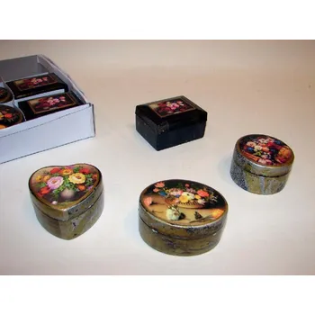 Dárková krabička PVC krabička "FLOWERS" 6cm/4dr.