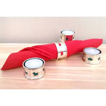 Svíčka Prsten na ubrousky/svícínek+svíčka/3dr.