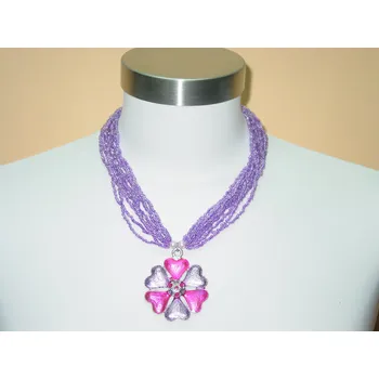 Náhrdelník Náhrdelník "six hearts" 40cm