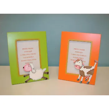 Rám na obraz Fotorámeček "sheep&cow" 10x15/2dr.