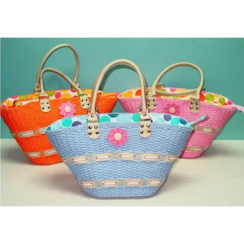 Textilní taška "basket" 42x12x22/3b.