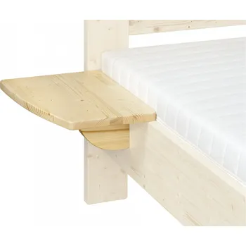 Noční stolek Noční stolek závěsný smrk deska oblouk