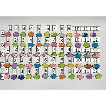 Klíčenka "FUNKY LAND" 10dr./6b.