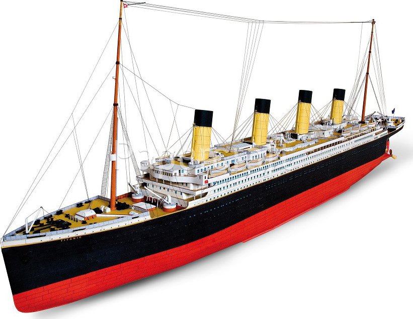 Papírový model - Loď Titanic (705) - 107000868