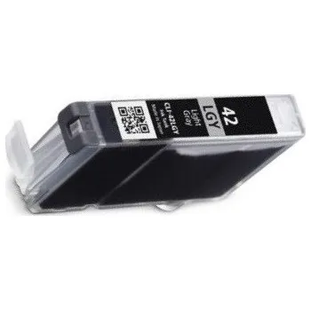 Kompatibilní inkoust s Canon CLI-42LGY, světle šedý